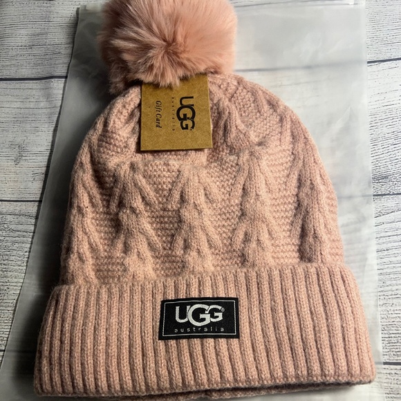 UGG BEANIE (PINK) - Picture 1 of 4